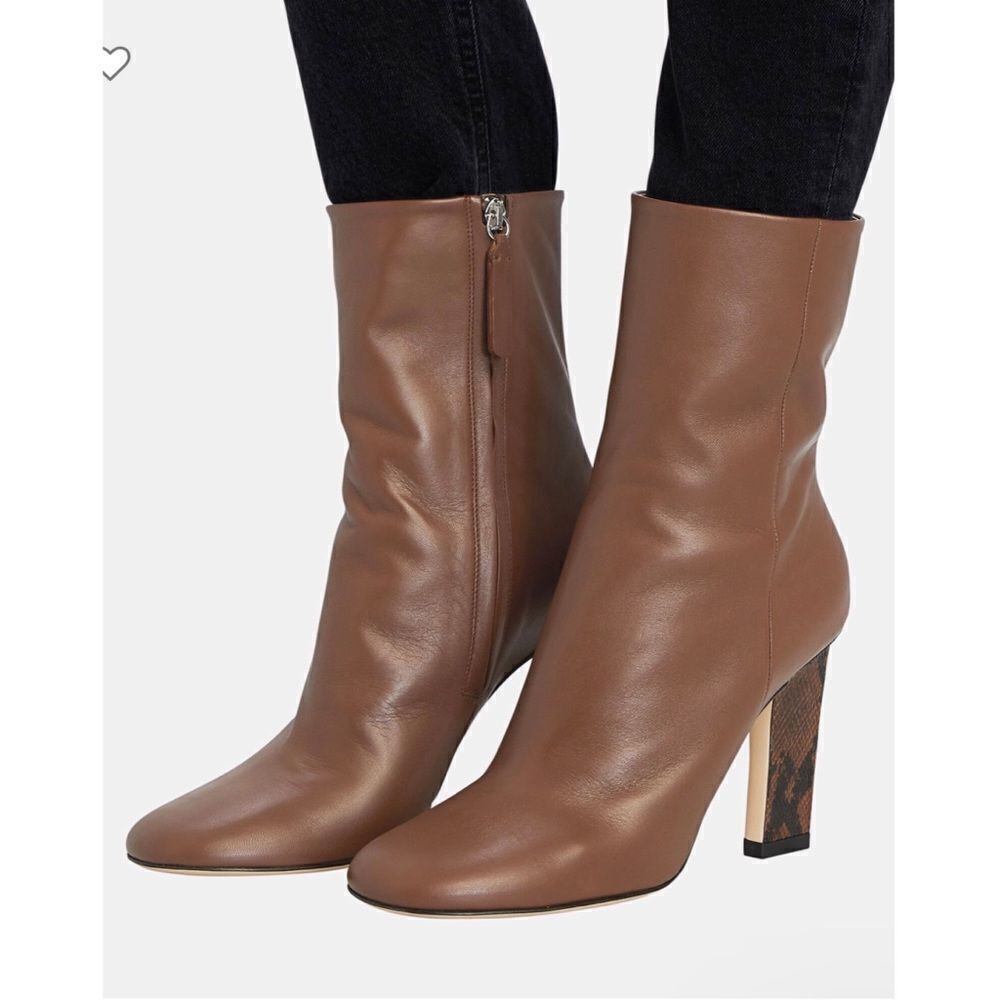 Wandler Carly leather Boots Cacao Size 40.5